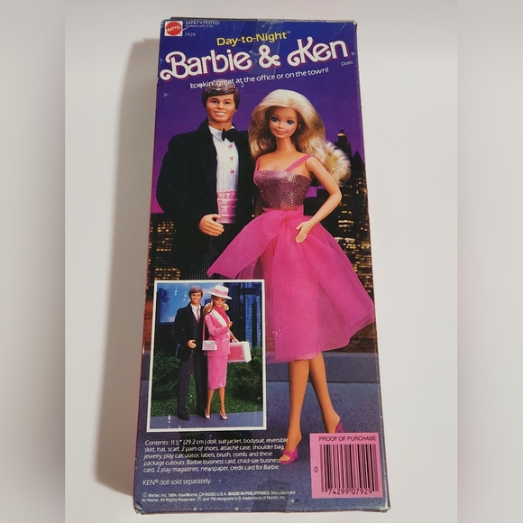 1984 Day to Night Barbie (Vintage Doll) - Picture 3 of 11